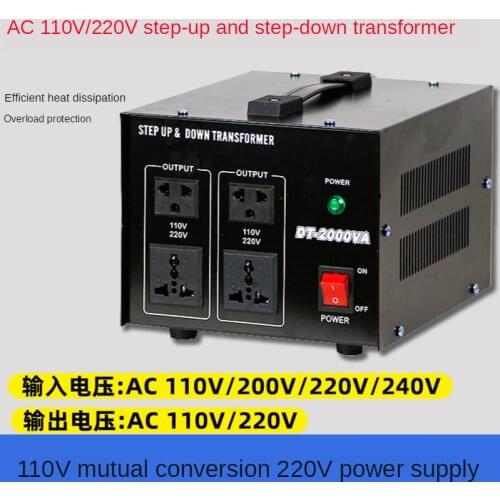 Household Electrical Appliance Voltage Converter ST-1000W Home-use Intelligent Efficient Step Up Down Transformer 100V-220V