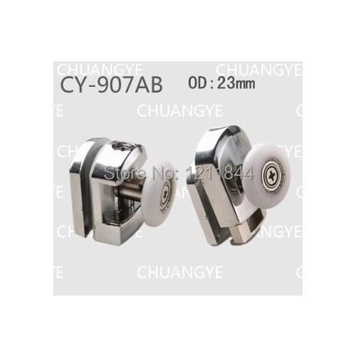 Bath room pulley OD 23MM Arc shower alloy swing single wheel shower room accessories