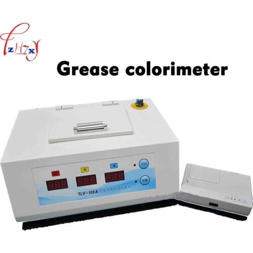 1pc TLV-100A Digital display automatic grease colorimeter grease colorimeter with print test results 220V