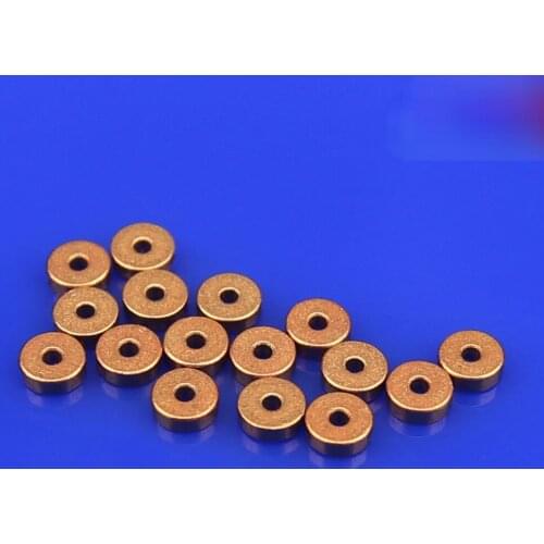 10PCS Copper Sleeve Oil Bearing Inner Diameter 1mm Miniature Small Bearing Copper Gasket DIY Accessories