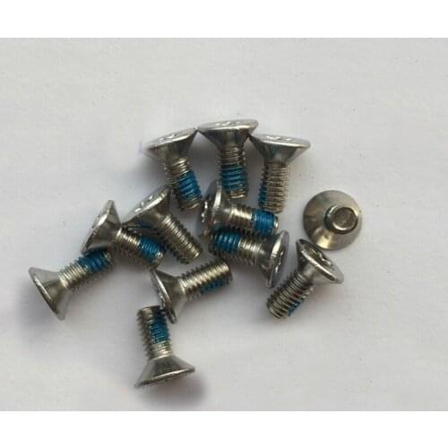 20pcs M5 stainless steel Torx countersunk dispensing anti-loosening screw T&TX flat head anti-dropping bolt GB2673 8mm-20mm long