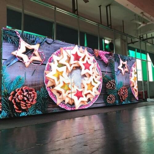 500*500mm LED Display Panel P4.81 Indoor HD SMD RGB Full Color Matrix Die Aluminum Cabinet Rental Advertising Billboard