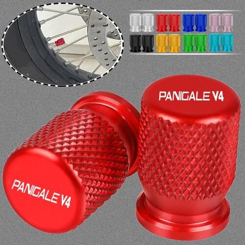 For DUCATI Panigale V4 V4S 2018-2020 V4 CNC Aluminum Tyre Valve Air Port Cover Stem Cap Motorcycle Accessories 2019 2021