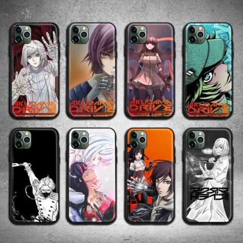 Akudama Drive Anime Phone Case For iphone 12 11 Pro Max Mini XS Max 8 7 6 6S Plus X 5S SE 2020 XR cover