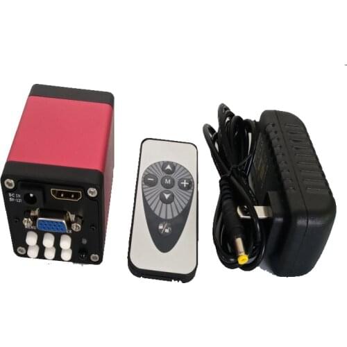 Remote control 13MP HDMI VGA industrial video digital Microscope Camera for soldering bga SMT mobile phone repair