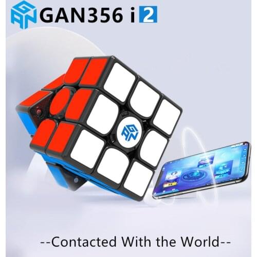 GAN 356 I Carry V2 3x3x3 Magnetic Magic Cube Station App Magnets GAN356 I Carry v2 Puzzle Speed Cube GAN356I Eductional Toys Kid