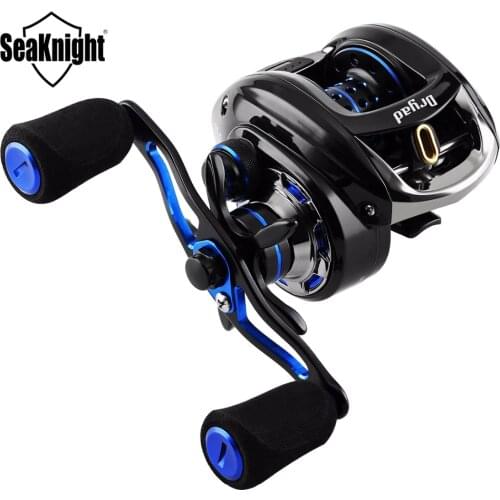 SeaKnight Fishing Reel DRYAD PLUS Baitcasting Anti-Corrosive 12BB 7.6/7.0:1 High Speed 5kg 8.5kg Carbon Magnetic Saltwater Wheel