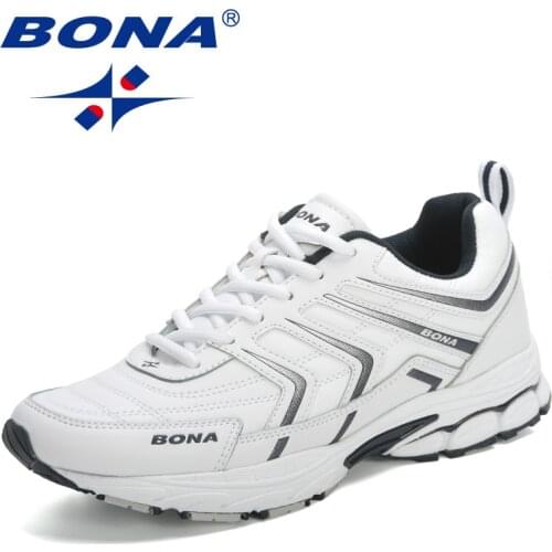 BONA 2021 New Designers Popular Sneakers Mens Training Running Shoes Masculino Adulto Breathable Footwear Zapatos De Hombre
