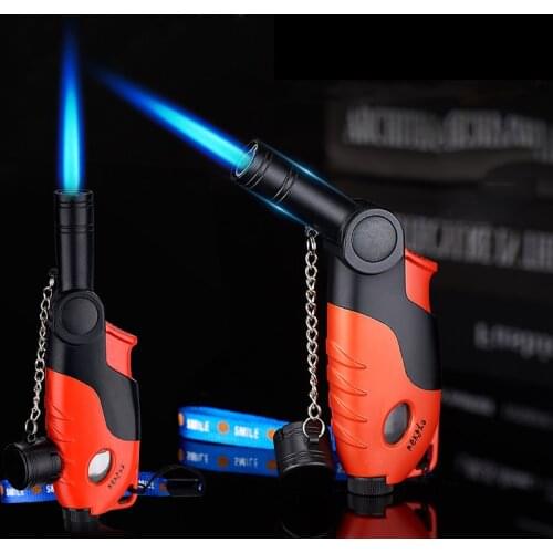 Kitchen Cooking Lighters Jet Torch Lighter Metal Gas Lighter Cigarette Lighters Cigar Smoking Accessories Gadgets for Men