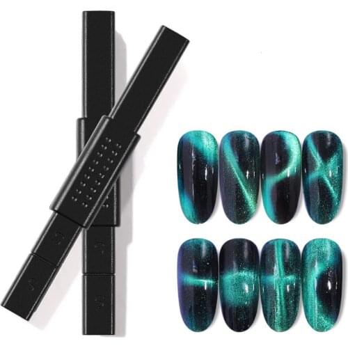 New Nail Cats Eye Magnet Multi-Function Magnet Pattern Cats Eye Nail Polish Glue Tool Magnet Fancy Magnet manicure set
