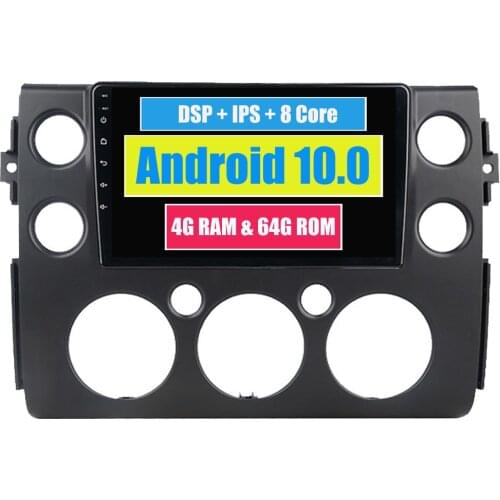 RoverOne For Toyota FJ Cruiser FJCruiser 2007 - 2018 Android 10 Auto Spare Parts Accessories Styling Tuning DSP MirrorLink