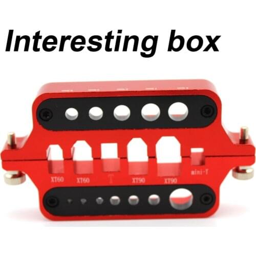 Aluminum alloy welding table T plug XT6 XT90 plug model commonly used model tool welding table