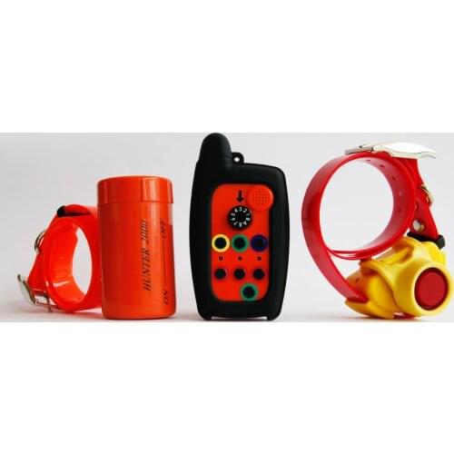 WATERPROOF REMOTE DOG BEEPER COLLAR FOR HUNTING HUNTER-2000 AND HUNTER-433 with BLUETOOTH FUNCTION