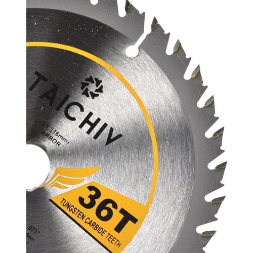 1 Pc Circular Saw Blade 5-1/2 Inch 36T Cutting Blades Tools For Plastic Drilling Cutting Woodworking Tools Accessories