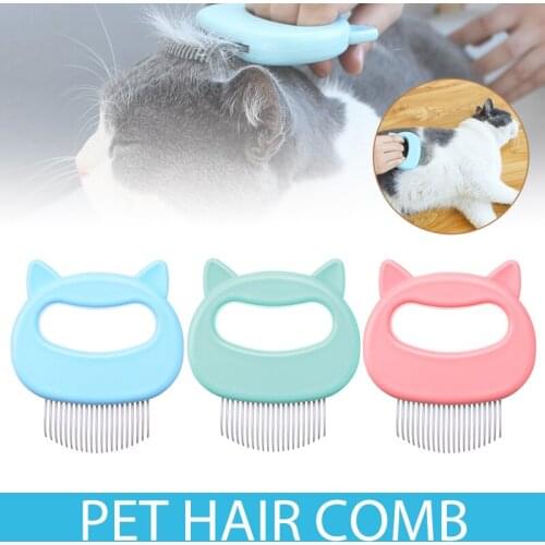 1pc Pet Comb Shedding Hair Removal Tool Massage Brush Dog Cat Puppy Supplies Trimmer Comb Accessories