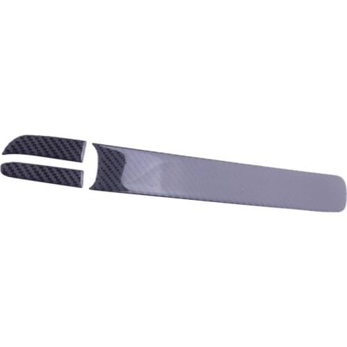 3Pcs/Set Carbon Fiber Storage Box Trim Copilot Panel Cover Passenger Side LHD Fit for Honda Civic 8th 2006-2008 2009 2010 2011