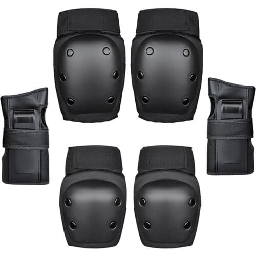 6 Pc Set Knee Pads, Elbow Pads And Wrist Pads. S For Children &Adults