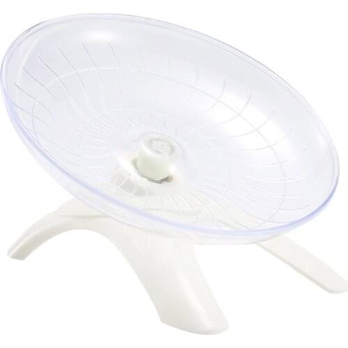 Hamster Flying Saucer Exercise Wheel Hamster Running Disc Accessories