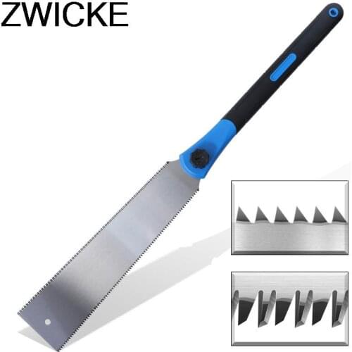 Japanese-style double-sided sawsthree-sided grinding teeth fast hand saw shousehold hand-held logging saws tenon saws