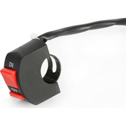 Button 1pc Motorcycle Switch For Motorcycle On Off Switch Motorbike 12V Plastic 7/8"