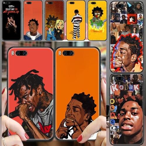 Kodak Black Rapper Phone case For Xiaomi Mi Max Note 3 A2 A3 8 9 9T 10 Lite Pro Ultra black luxury funda soft hoesjes pretty