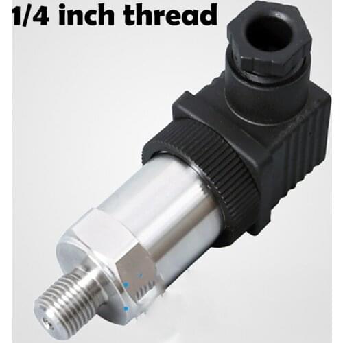 Mini pressure transmitter sensor output 4-20mA pressure hydraulic 1/4 inch thread 20Kpa -60MPa pressure meter water supply