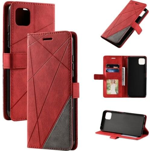 Shockproof Case PU Leather Business Wallet Coque for Samsung A22 2021 Flip Case Samsung Galaxy A22 A 22 4G SM-A225 A226 5G Cover