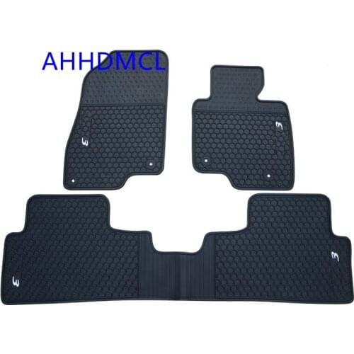 Car Rubber Mats Floor Mats Anti Slip Mat Carpets Feet Pads Custom Fit For Mazda 3 Axela 2014 2015 2016 2017 Right Hand Drive