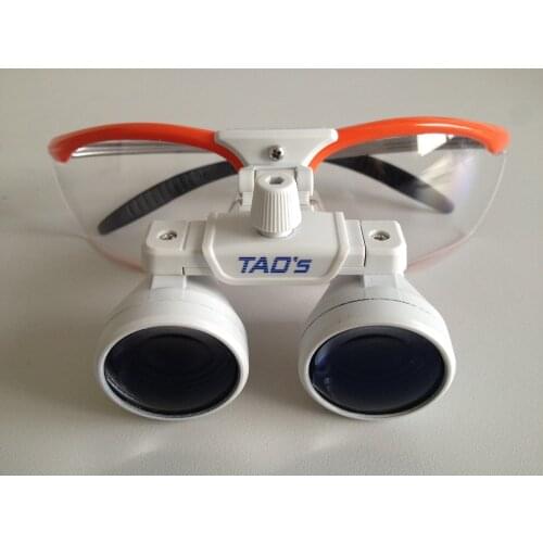 TAOS 3.0X bioculard surgical loupe Gelilean Flip-up loupes Portable Dentist Surgical Medical Binocular magnifier