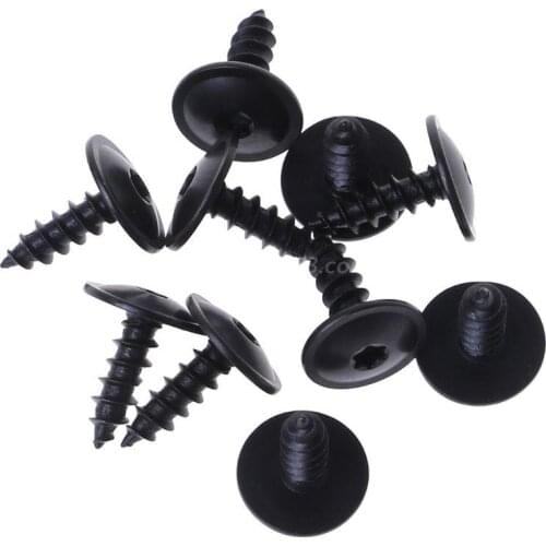 10pcs Engine Cover Undertray Splashguard Wheel Arch Torx Screw For V.W Au.di 5x16mm Clips