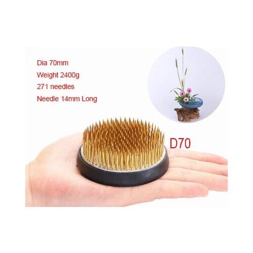 D70 Japanese ikebana flower holder fixed tools kenzans desktop