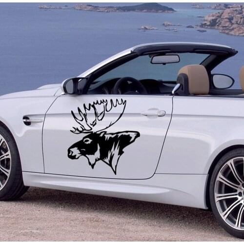 Funny Elk Stickers Ussr For Auto Car Stickers Styling Car Decoration