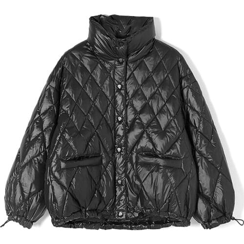 Womens down jacket winter coats NEW Padded warm new version of the short fashion thick duck clothing
