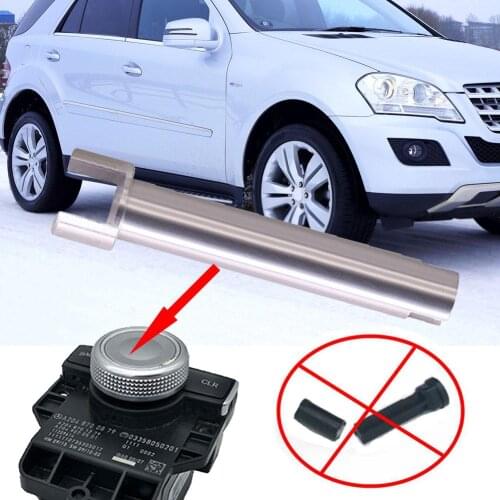 1pc Knob Console Command Controller Rotary Switch Button Scroll Knob Shaft Repair Kit For Mercedes For Benz W204 X204 W212