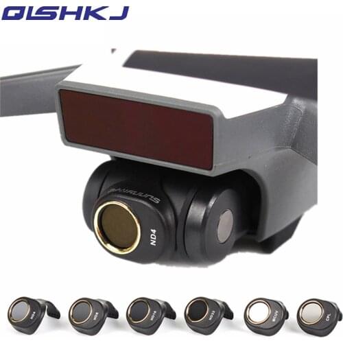3/4/6pcs/set DJI Spark Multi-Layer Coating Film MCUV/CPL/ND4 ND8 ND16 ND32 Filter Lens HD Clear Waterproof Camera Lens Protector
