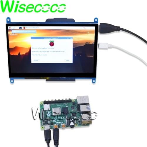 7 inch LCD Monitor for PS4/Raspberry Pi with 1024x600 Capacitive Touch Screen LCD Display