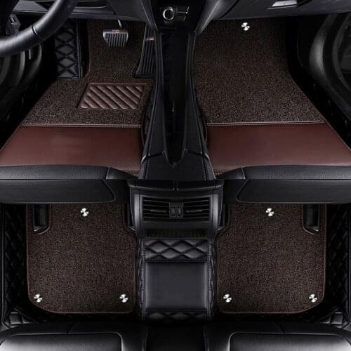 Car floor mats for Nissan altima Rouge X-trail Murano Sentra Sylphy versa Tiida Waterproof Car interior decoration carpet 2020