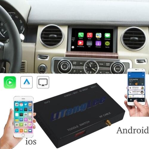 Car Camera Carplay Decoder Adapter For Land Rover Discovery 4 LR4 L319 Mirror Link Display Android Auto Play 360 BirdView