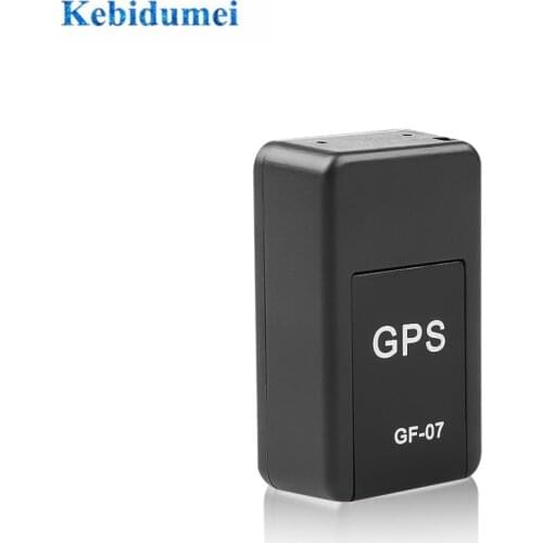 Gf07 Car GPS Locator Anti-theft Tracker Car Gps Tracker Anti-Lost Recording Tracking Device Voice Control Mini GPS Tracker