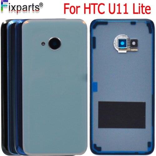 NEW 5.0" For HTC U11 Lite Battery Cover With Camera Lens Glass Door Back Housing Case For HTC U11 Life Back Cover