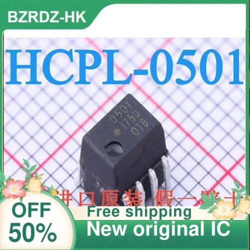 1-20PCS HCPL-0501 501 SOP8 Single channel high speed Optocoupler New original IC