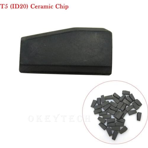 OkeyTech 10pc/lot High Quality Car Key Chip T5 ceramic cloneable transponder chip ID T5-20 for Car Key T5 Chip Locksmith Tool