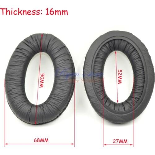90x68mm oval cushion ear pads earpad replacement pads cover pillow for most brand headphones 9x6.8cm