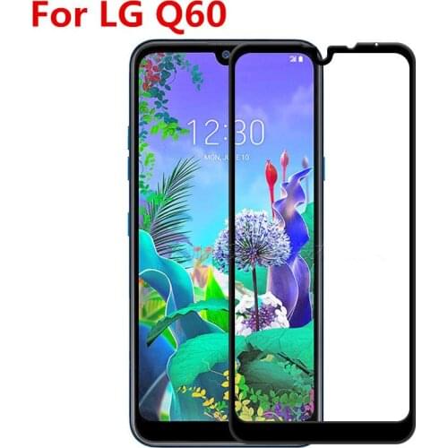 Cell phone Tempered Glass Film 9D Full Curved Screen Protector For LG Q60