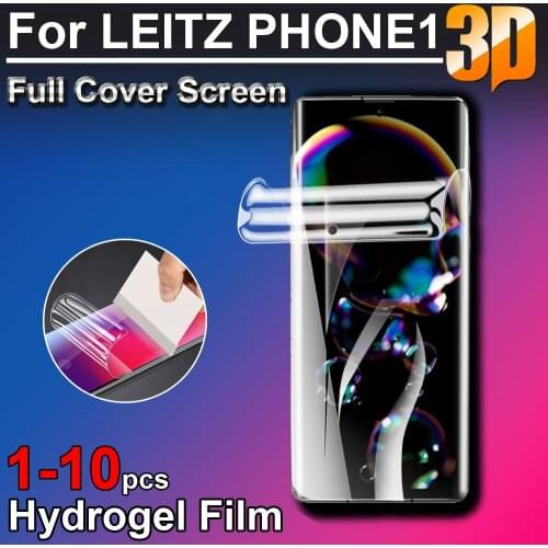 1-10pcs 3D Ultra Clear Soft LCD Full Screen Protectors Coverage for Sharp R6 Leica LEITZ PHONE 1 Hydrogel Film Protective Film