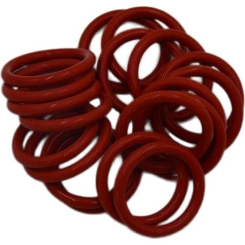 20x Silicone O-Rings Tube Damper Silicone Rings For 12AX7 12AU7