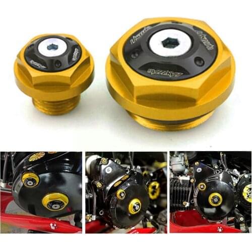 FOR HONDA Honda MSX125 Motorcycle Accessories CNC Engine Cover Hole Cover Aluminum Accessories Alloy Decorative Screw T6061 F4V4