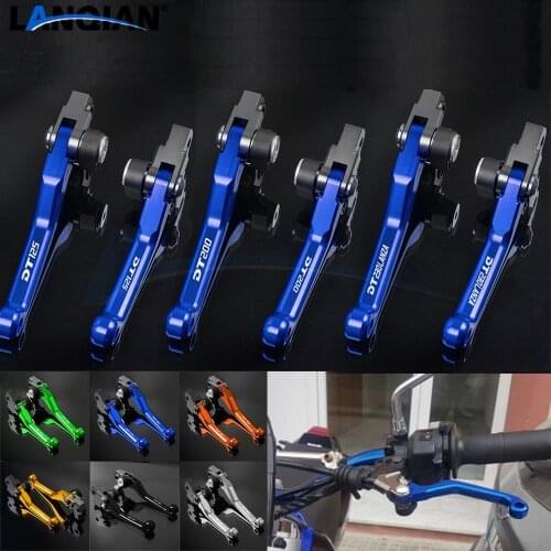 Dirt Bike Pivot Lever Motorcycle Aluminum Brake Clutch Lever For Yamaha DT230 LANZA 1997-2011 DT 125 1987-2005 DT 200 1988-1994