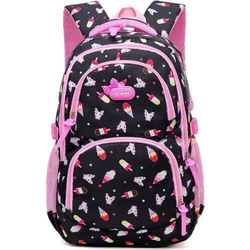 Children school bags girls ultralight primary school backpacks kids cartoon printing backpacks girls princess Book Bag Mochila