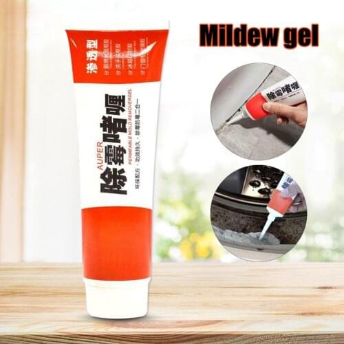 HOT 120ml Mildew Remover Gel Wall Floor Mold Stain Cleaner Stain Remove Cleaner NDS